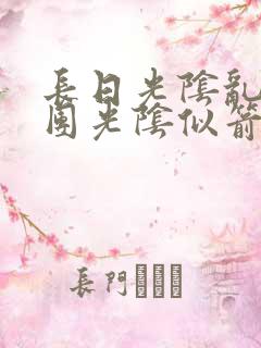 长日光阴乱作一团光阴似箭无弹窗