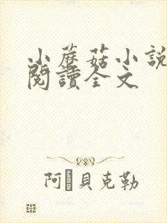 小蘑菇小说免费阅读全文