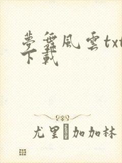 梦舞风云txt下载