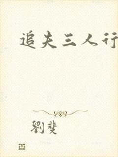 追夫三人行
