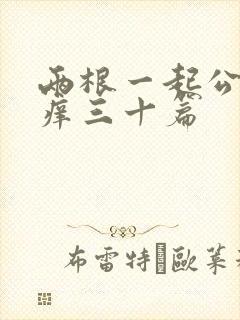 两根一起公憩止痒三十篇