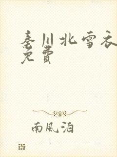 秦川北雪衣小说免费