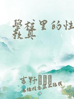 学校里的性教学教具