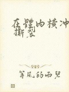 在体内横冲直撞 撕裂