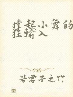 撑起小舞的腿疯狂输入