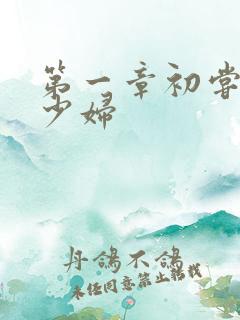 第一章初尝云雨少妇