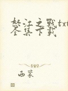 怒江之战txt全集下载