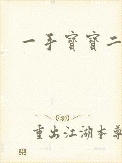 一手宝宝二手妻