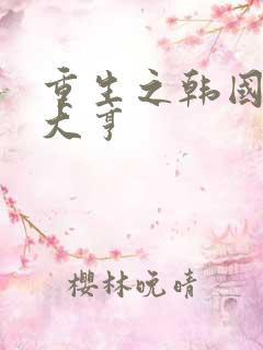 重生之韩国娱乐大亨