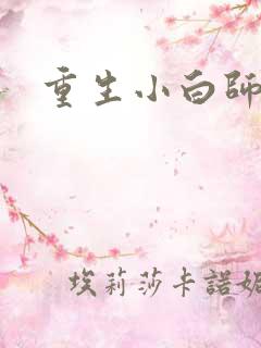 重生小白师尊