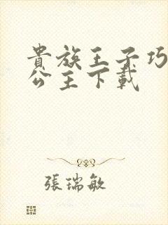 贵族王子巧遇穷公主下载