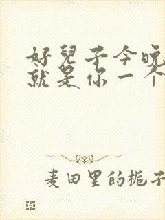 好儿子今晚妈妈就是你一个人的