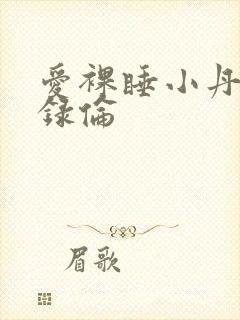 爱裸睡小丹乱目录伦