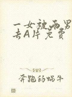 一女被两男桶进去A片免费