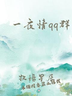 一夜情qq群