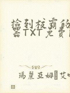 捡到校霸的遥控器TXT免费阅读