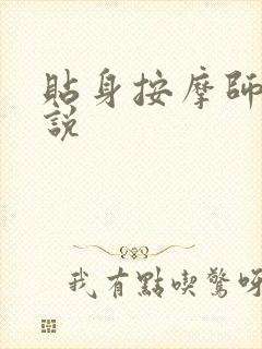 贴身按摩师 小说