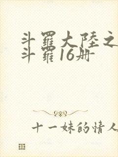 斗罗大陆之终极斗罗16册