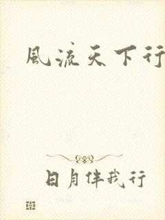 风流天下行