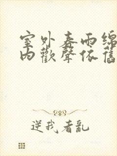 室外春雨绵绵室内欢声依旧
