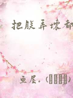 把朕弄坏都可以