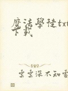 魔法学徒txt下载