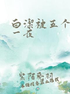 白洁被五个人玩一夜