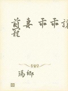 前妻 乖乖让我宠