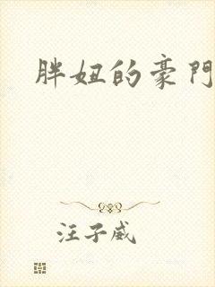 胖妞的豪门之旅