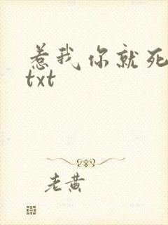 惹我你就死定了txt