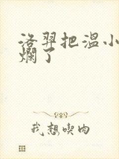 洛羿把温小辉做烂了