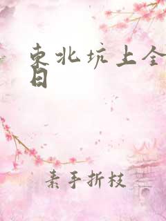 东北坑上全家乱日