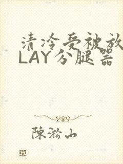 清冷受被放置PLAY分腿器