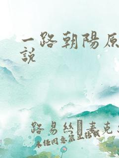 一路朝阳原著小说