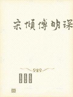 宋倾傅明琛小说