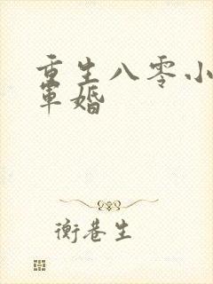 重生八零小媳妇军婚