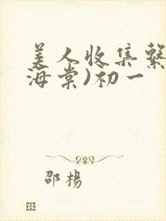 美人收集系统(海棠)初一