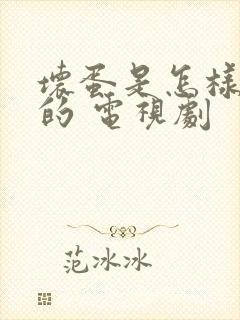 坏蛋是怎样炼成的 电视剧