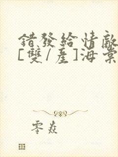 错发给情敌之后[双/产]海棠