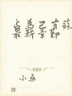 占为己有苏静初最新章节