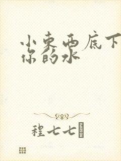 小东西底下都是你的水