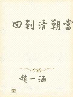 回到清朝当总统