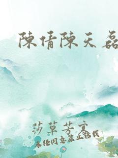 陈倩陈天磊小说