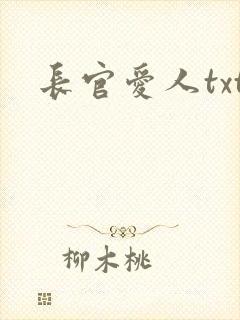 长官爱人txt