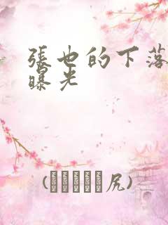 张也的下落终于曝光