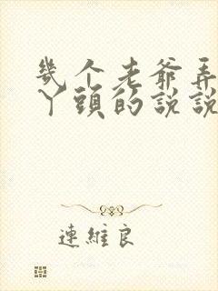 几个老爷弄一个丫头的说说