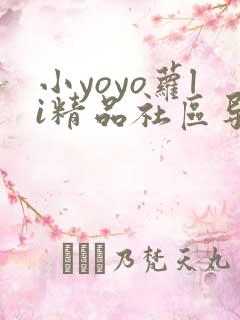 小yoyo萝li精品社区导航