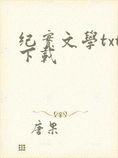 纪实文学txt下载