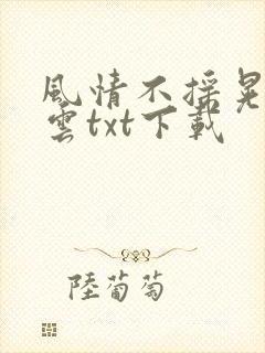 风情不摇晃百度云txt下载