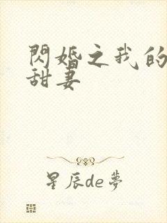 闪婚之我的惹火甜妻